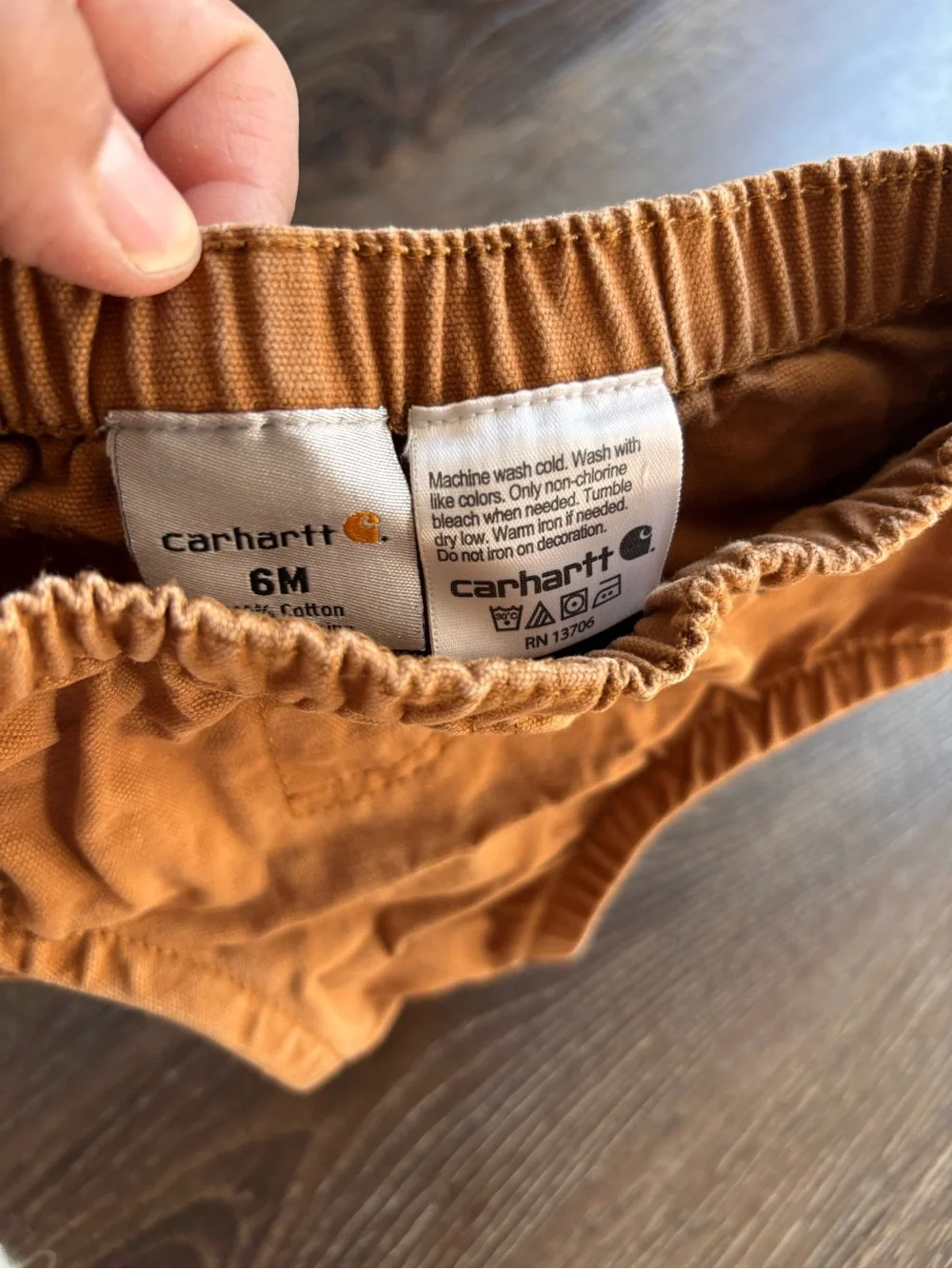 Carhartt diaper cover